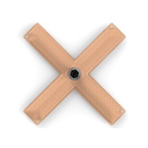 HYDRAMAT (15X15 CROSS) - CENTER OUT - 3/8 IN NPSF Holley 16-100