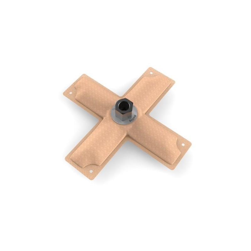 HYDRAMAT (8X8 CROSS) CENTER OUT - 3/8 IN NPSF Holley 16-103