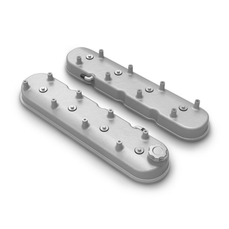 CACHE CULBUTEURS TALL LS FINITION NATURELLE valve cover tall ls naturel cast finish Holley 241-110