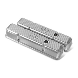 CACHE CULBUTEURS A AILLETTES SMALL BLOCK CHEVROLET SBC VALVE COVERS