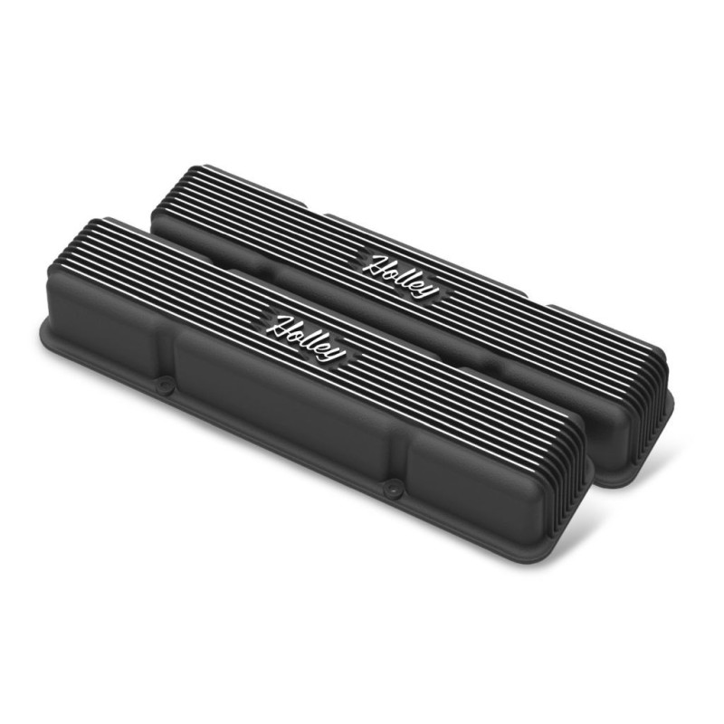 CACHE CULBUTEURS A AILLETTES SMALL BLOCK CHEVROLET VALVE COVERS