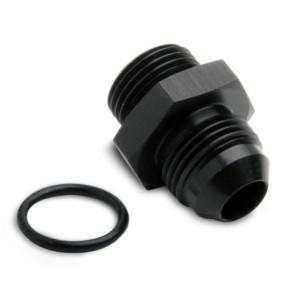 8AN MALE TO -8 (3/4-16) O-RING PORT FITTING Holley 26-184