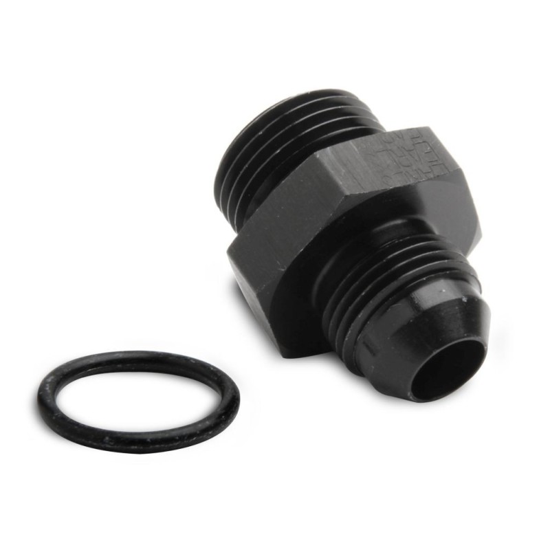 8AN MALE TO -10 (7/8-14) O-RING PORT FITTING Holley 26-186