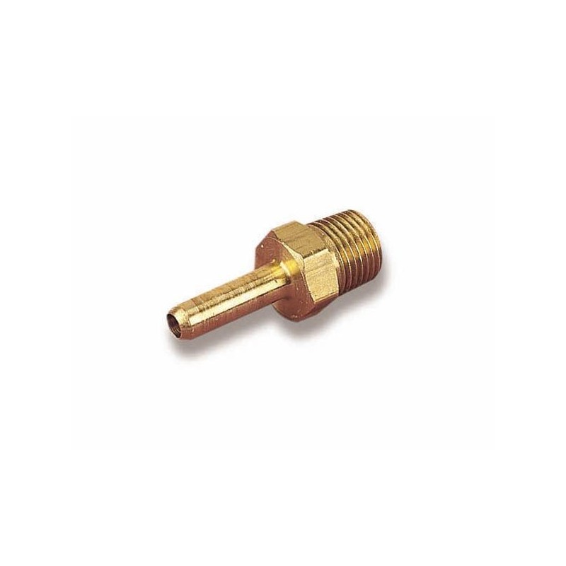 Spark Fitting Metering Block 180 deg. Style 1/8 NPT Holley 26-59