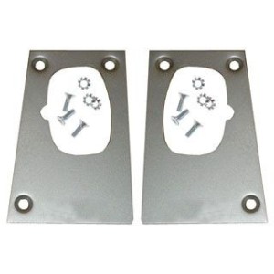 FORD MUSTANG 1964-1966 KIT DE RECHANGE DE PLAQUE DE PORTE Door latch plare repair kit SCOTT DRAKE C5ZZ-6528160/1A