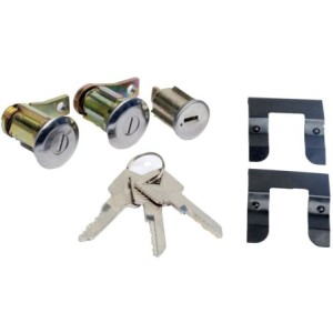 FORD MUSTANG 1964-1966 KIT CYLINDRE DE SERRURE DE PORTE ET DEMARRAGE Door and ignition lock set SCOTT DRAKE C5DZ-6222050-A C5DZ
