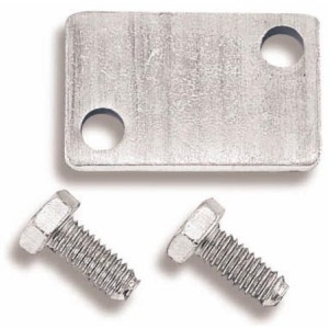 ADAPTATEUR CHOKE BLOCK-OFF ADAPTER Holley 301-20