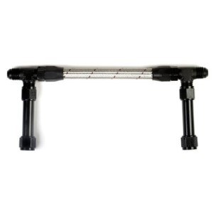 -8AN DUAL FEED ANO-TUFF W/STAINLESS HOSE Holley 34-44