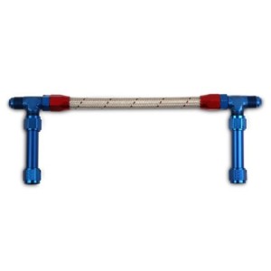 -8AN DUAL FEED W/STAINLESS HOSE - DOMINATOR Holley 34-49