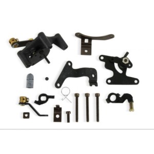 MANUAL CHOKE KIT - ALUMINUM (HARD CORE GRAY) Holley 45-225HB