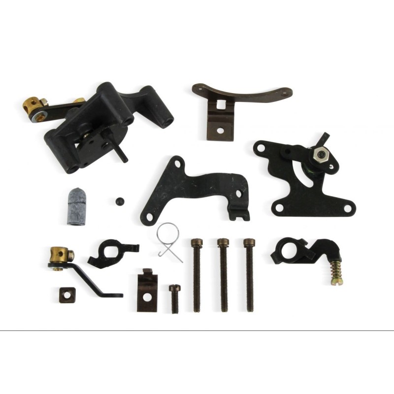 MANUAL CHOKE KIT - ALUMINUM (HARD CORE GRAY) Holley 45-225HB