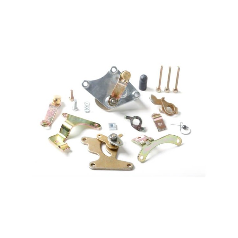 STARTER manual choke kit aluminium (POLISHED) Holley 45-225SA