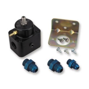 MPFI ALUMINIUM BILLET FUEL PRES REG-BLK Holley 512-504-5