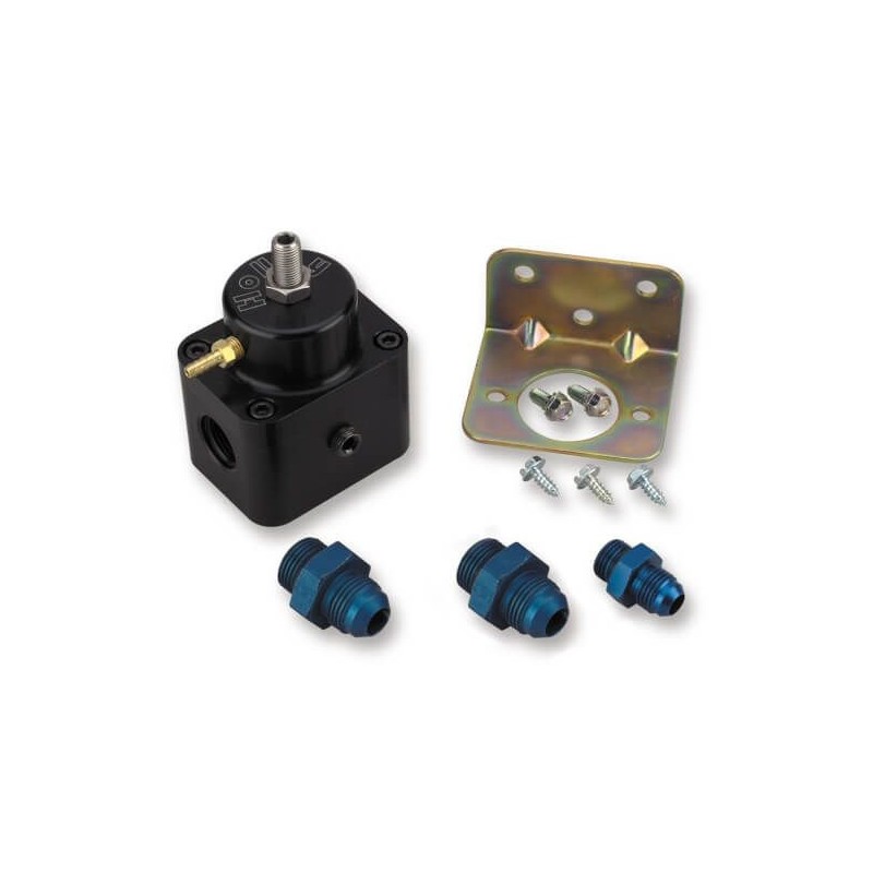 MPFI ALUMINIUM BILLET FUEL PRES REG-BLK Holley 512-504-5
