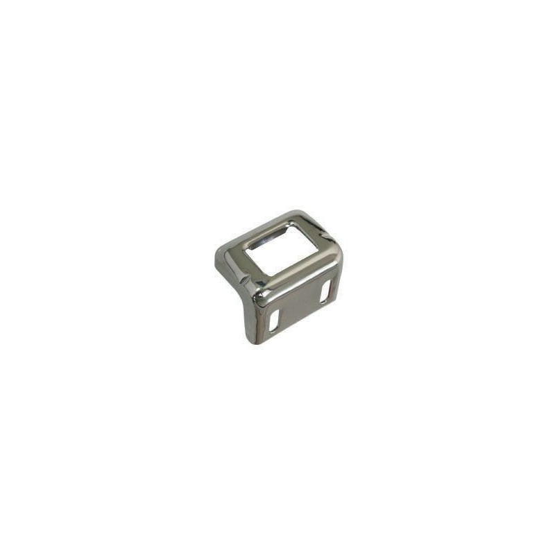 FORD MUSTANG 1965-1966 SUPPORT DE FERMETURE DE COFFRE CHROME Trunk Latch Striker Chrome SCOTT DRAKE C4OB-6243252-C