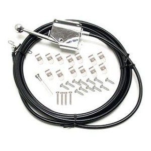 FORD MUSTANG 1964-1966 SYSTEME D OUVERTURE DE COFFRE DEPORTE Remote Trunk Latch Kit SCOTT DRAKE C4AZ-62432A00-A