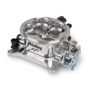 CORPS DE PAPILLON MPFI THROTTLE BODY - POLISHED Holley EFI 112-588