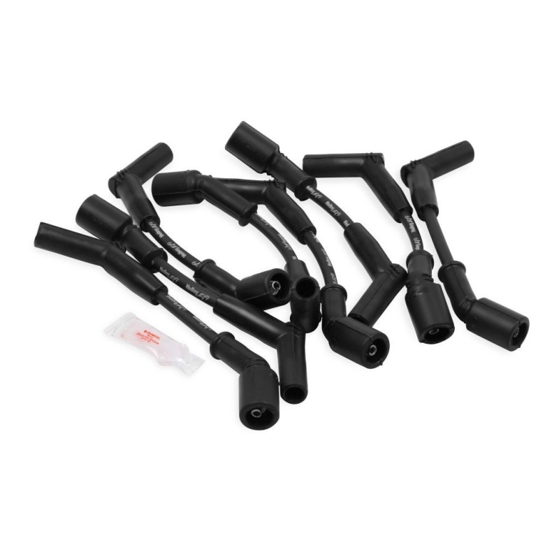 SET DE FILS D'ALLUMAGE 6.2L LS 45DEG SPARK PLUG WIRE SET BLK/BLK Holley EFI 561-100