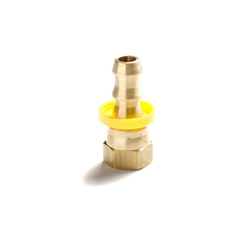 FITTING-SWIVEL #6 HOSE BARB Holley EFI 9906-143