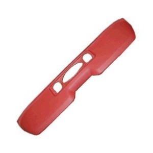 FORD MUSTANG 1964-1965 CASQUETTE DE TABLEAU DE BORD ROUGE Dash pad red reproduction SCOTT DRAKE C5ZZ-6504290BRR