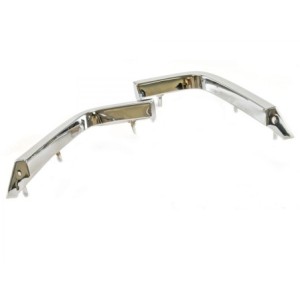 FORD MUSTANG 1971-1972 EXTENSIONS MOULURES AILE AVANT A PEINDRE Front fender extension pair paint to match SCOTT DRAKE D1ZZ-1616