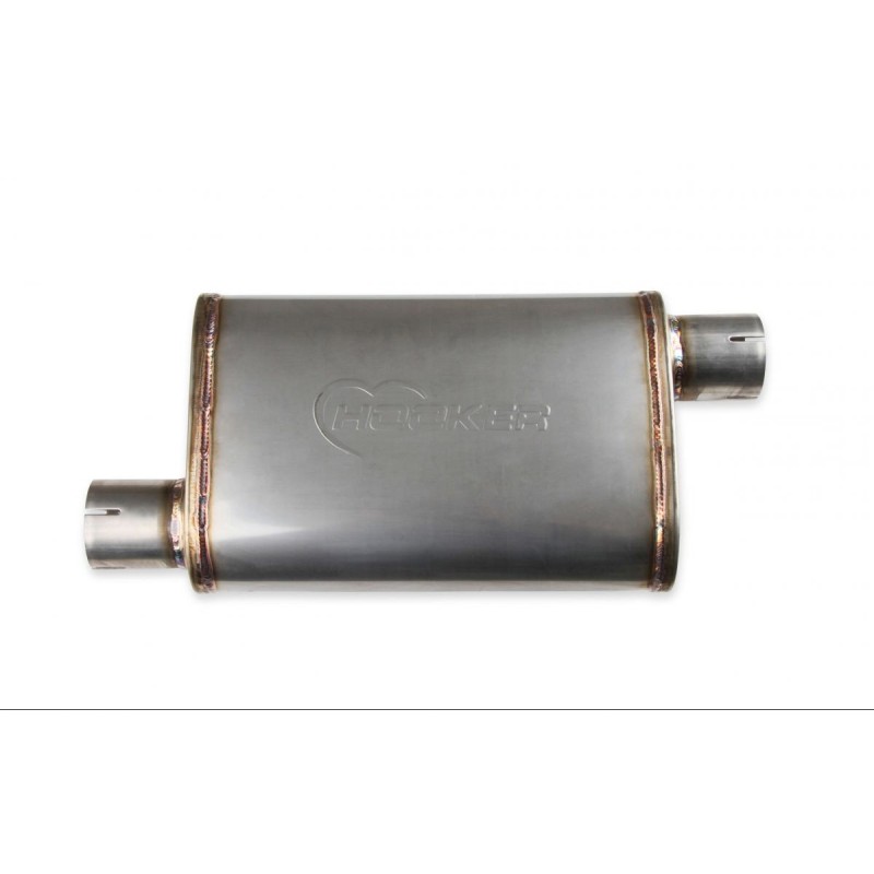 63.5mm (2.5 pouces) muffler 304SS OFFSET/OFFSET