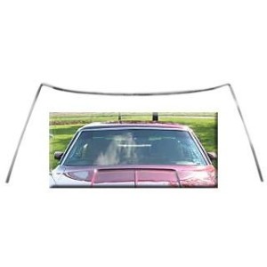 FORD MUSTANG 1971-1973 COUPE CONTOUR DE PARE-BRISE 2 PIECES Windshield Molding 2 pieces SCOTT DRAKE D1ZZ-650313648K