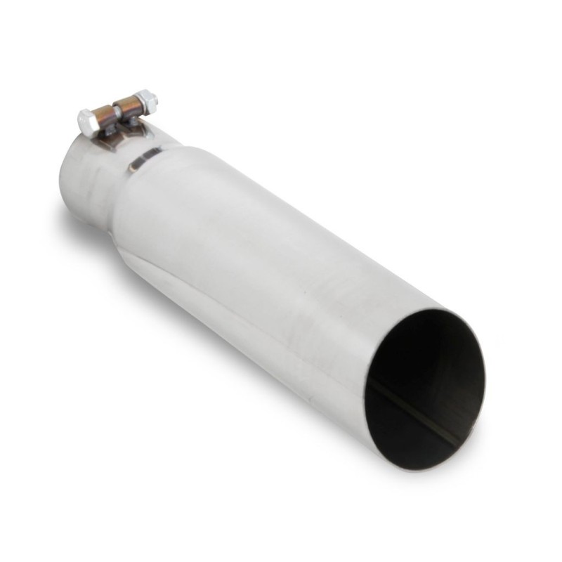MONTE SUR LIGNE 63.5mm (2.5 pouces) SORTIE D ECHAPPEMENT LG BORE SGL TIP SLASH Hooker 22203HKR