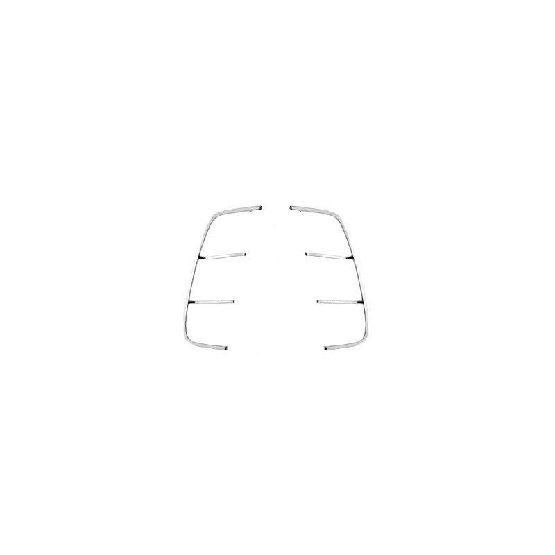 FORD MUSTANG 1969 COUPE ET CABRIOLET PAIRE D ORNEMENTS D AILES ARRIERE Quarter Panel Ornaments pair SCOTT DRAKE C9ZZ-65290D14/5