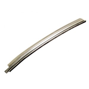 FORD MUSTANG 1969-1970 SPORTSROOF FASTBACK CHROME ARRIERE DE VITRE DE PORTE COTE DROIT PASSAGER Door window channel Glass Moldin