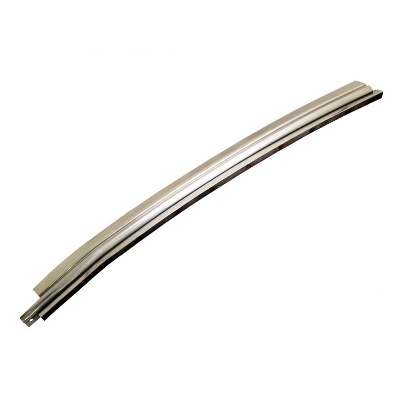 FORD MUSTANG 1969-1970 SPORTSROOF FASTBACK CHROME ARRIERE DE VITRE DE PORTE COTE DROIT PASSAGER Door window channel Glass Moldin