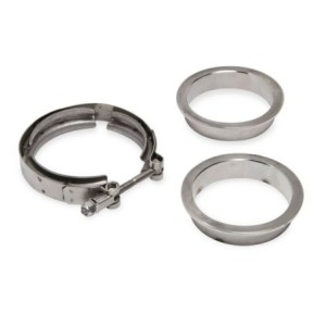 Hooker HOOKER 3 INCH V-BAND CLAMP WITH SS FLANGES 41174HKR