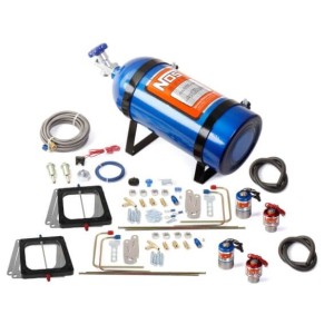CHEATER V8 DUAL HOLLEY & NOS 02010NOS