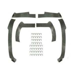 FORD MUSTANG 1964-1966 KIT DE JOINT ET AGRAPHES POUR PAROITS ANTI PROJECTIONS Fender Splash Shield kit front SCOTT DRAKE C5ZZ-16