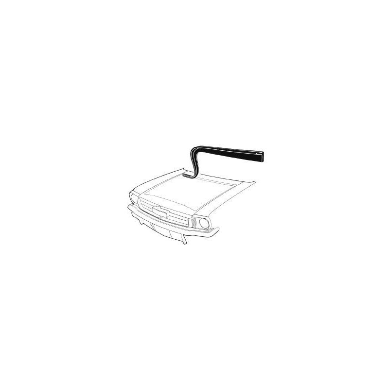 FORD MUSTANG 1964-1966 JOINT DE CAPOT COUPE CABRIOLET FASTBACK Cowl firewall to hood seal SCOTT DRAKE C5ZZ-16740-A C5ZZ-16740