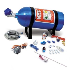 NOS KIT PURGE AVEC LED DE COULEUR AVEC BOUTEILLE DE 5 LB with bottle NOS 16028NOS