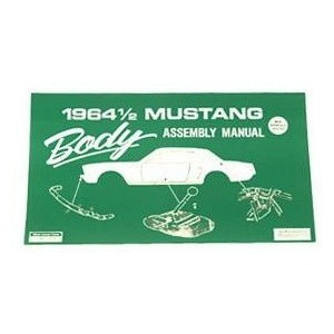 FORD MUSTANG 1964 MANUEL D ASSEMBLAGE Body assembly manual SCOTT DRAKE AM-1