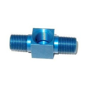 SOL TEE 1/8 NPT X 1/8 NPT BLUE NOS 17242NOS