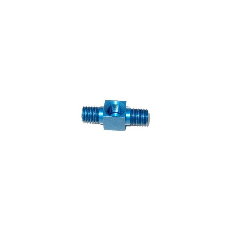 SOL TEE 1/8 NPT X 1/8 NPT BLUE NOS 17242NOS