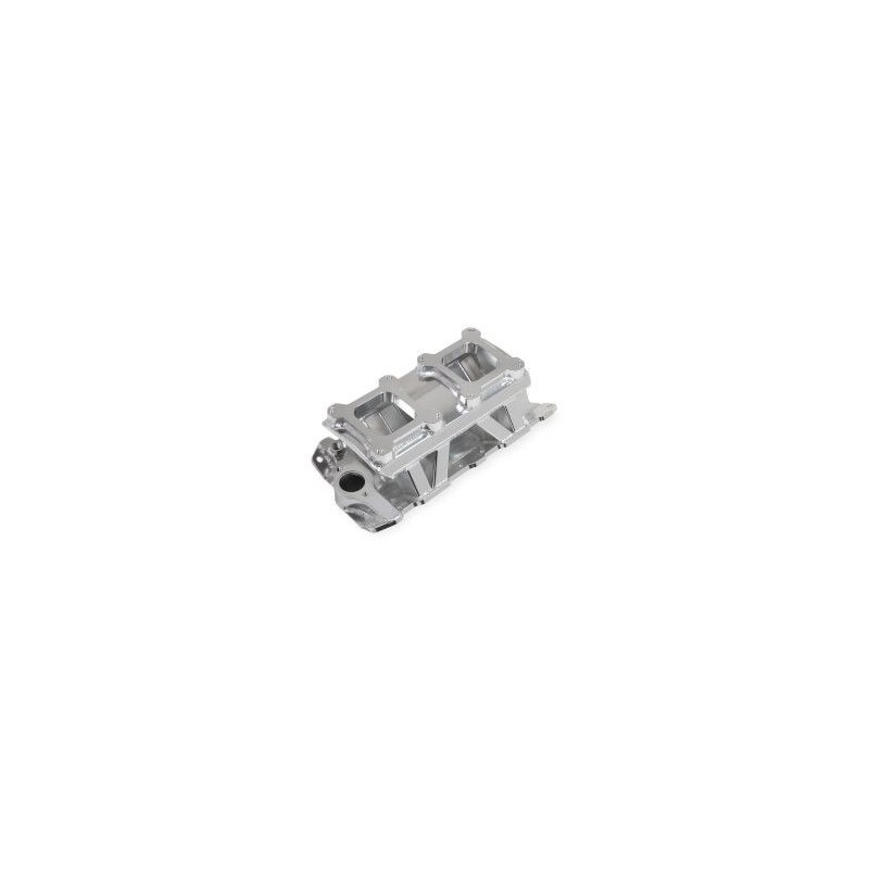 IM SMALL BLOCK CHEVROLET SBC CARB DUAL QUAD SINGLE PLANE -SLV Holley Sniper 825071