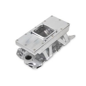 SMALL BLOCK CHEVROLET SBC CARBURETED IM 4500 CHANGEABLE PLATE Holley Sniper 825131