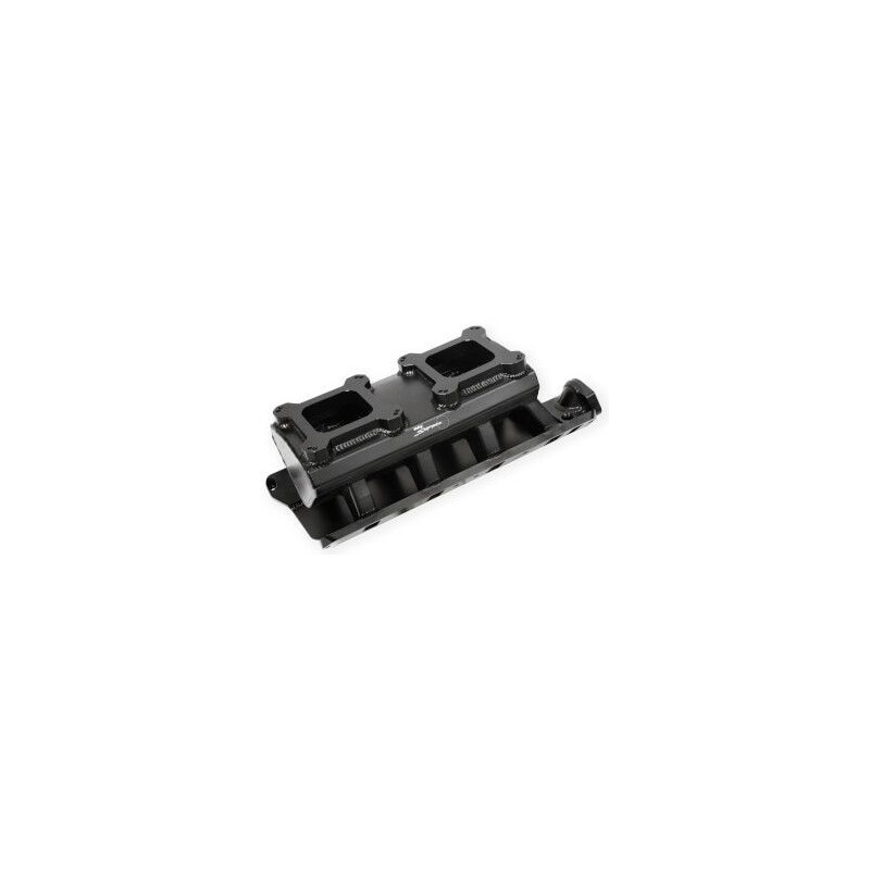 IM SBF CARB DUAL QUAD SINGLE PLANE -BLK Holley niper 827072