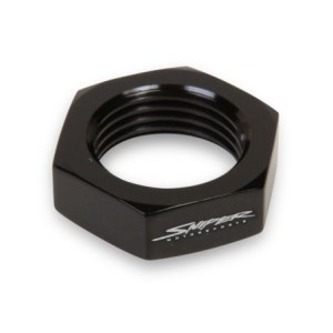 -6 BULKHEAD NUT BLACK Holley Sniper 24506063