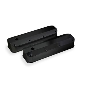 FORD BIG BLOCK V8 429 460 SNIPER PAIRE DE CACHE CULBUTEURS ALUMINIUM V/C BLK BBF Holley Sniper 890007B