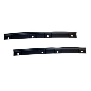FORD MUSTANG 1969-1970 Shaker hood trim ring retainer brackets pair SCOTT DRAKE C9ZZ-16995-A