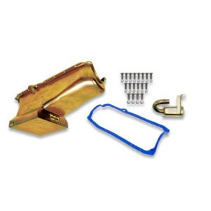 CHEVROLET 1986-2002 SMALL BLOCK KIT 7QT CARTER D'HUILE FINITION ZINC oil pan kit 7QT small block zinc finish (DRAG) Weiand 5003W
