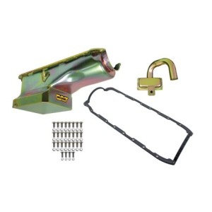 CHEVROLET 1965-1990 BIG BLOCK KIT 6QT CARTER D'HUILE FINITION ZINC oil pan kit 6QT zinc finish (DRAG) Weiand 5033WND