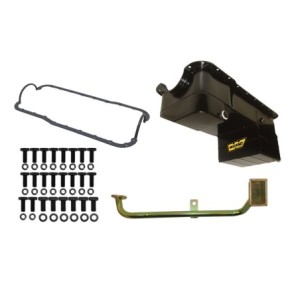 SBF 302/5.0L MUSTANG 1979-1993 KIT 7QT CARTER D'HUILE NOIR OIL PAN KIT 7QT BLACK 79/93 MUSTANG Weiand 5040WND