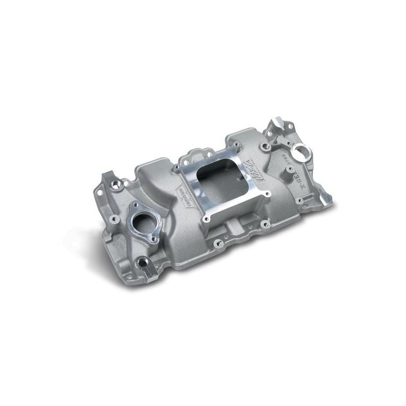 CHEVROLET 1955-1986 SMALL BLOCK V8 262 265 302 305 307 327 350 400 COLLECTEUR D ADMISSION PIPE ALUMINIUM manifold small block ch