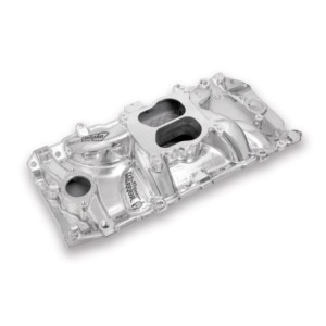 MANIFOLD - BIG BLOCK CHEVROLET BBC SPREAD BORE OVAL - POLISH Weiand 8123P